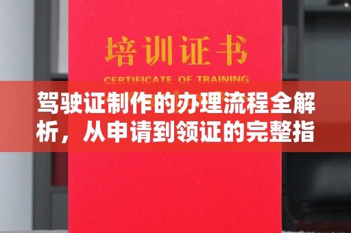 代县驾驶证制作的办理流程全解析，从申请到领证的完整指南